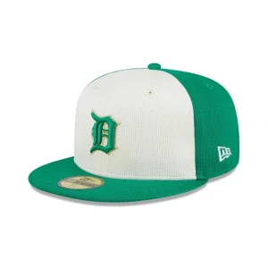 Best Sale Detroit Tigers St Patricks Day 2024 59FIFTY Fitted Hat - KTGCaps - Baseball caps for various teams, purchased online at a discount