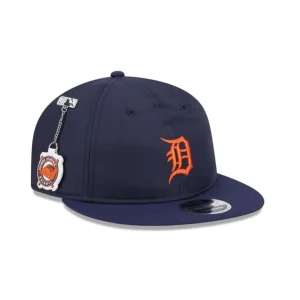 Online Detroit Tigers Team Color Retro Crown 9FIFTY Adjustable Hat - KTGCaps - Baseball caps for various teams, purchased online at a discount