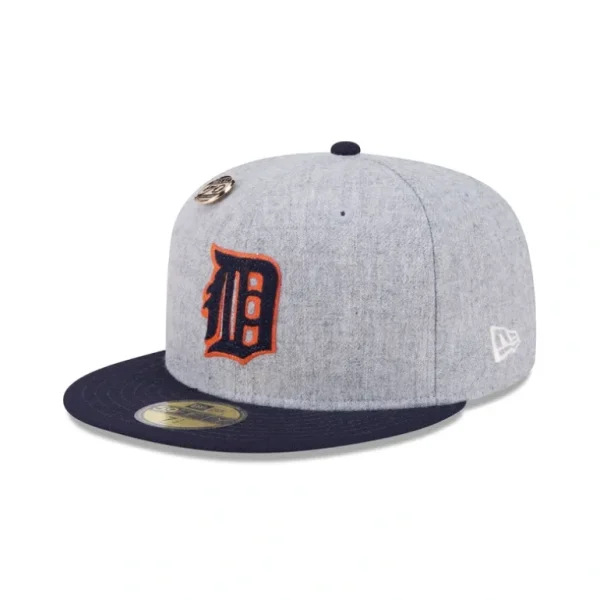 Discount Detroit Tigers 70th Anniversary Gray 59FIFTY Fitted Hat - KTGCaps - Baseball caps for various teams, purchased online at a discount