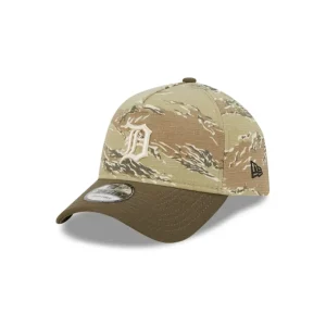 Best Detroit Tigers Tiger Camo 9FORTY AFrame Snapback Hat - KTGCaps - Baseball caps for various teams, purchased online at a discount