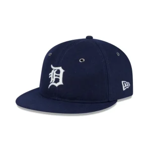 Shop Detroit Tigers Wool Retro Crown 9FIFTY Adjustable Hat - KTGCaps - Baseball caps for various teams, purchased online at a discount
