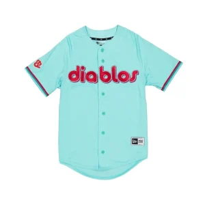 Shop Diablos Rojos del México Mint Jersey - KTGCaps - Baseball caps for various teams, purchased online at a discount