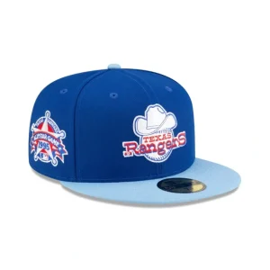 Best Diet Starts Monday X Texas Rangers 59FIFTY Fitted - KTGCaps - Baseball caps for various teams, purchased online at a discount