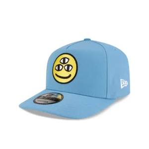 Store DISHIN Sky Blue 9FIFTY AFrame Snapback Hat - KTGCaps - Baseball caps for various teams, purchased online at a discount