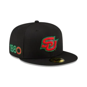 Outlet DJ Mars X Southern University Jaguars 59FIFTY Fitted Hat - KTGCaps - Baseball caps for various teams, purchased online at a discount