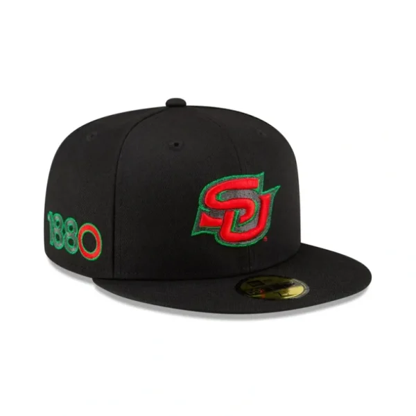 Outlet DJ Mars X Southern University Jaguars 59FIFTY Fitted Hat - KTGCaps - Baseball caps for various teams, purchased online at a discount