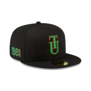 Best DJ Mars X Tuskegee Golden Tigers 59FIFTY Fitted Hat - KTGCaps - Baseball caps for various teams, purchased online at a discount