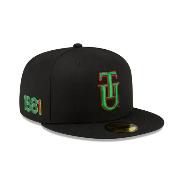 Best DJ Mars X Tuskegee Golden Tigers 59FIFTY Fitted Hat - KTGCaps - Baseball caps for various teams, purchased online at a discount