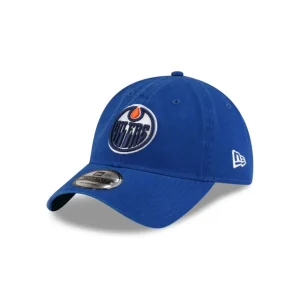 Best Sale Edmonton Oilers Team 9TWENTY Adjustable Hat - KTGCaps - Baseball caps for various teams, purchased online at a discount