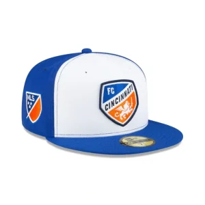 Best FC Cincinnati 2024 MLS Kickoff 59FIFTY Fitted Hat - KTGCaps - Baseball caps for various teams, purchased online at a discount