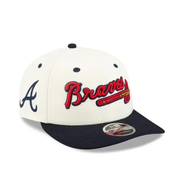 Hot FELT X Atlanta Braves Low Profile 9FIFTY Snapback Hat - KTGCaps - Baseball caps for various teams, purchased online at a discount