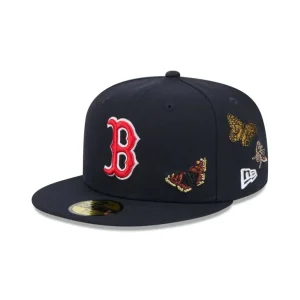 New FELT x Boston Red Sox Navy 59FIFTY Fitted Hat - KTGCaps - Baseball caps for various teams, purchased online at a discount