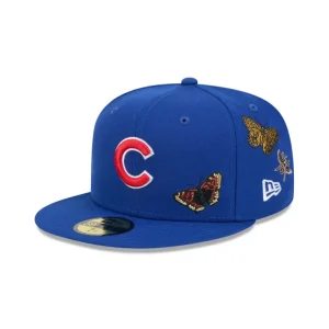 Outlet FELT x Chicago Cubs Blue 59FIFTY Fitted Hat - KTGCaps - Baseball caps for various teams, purchased online at a discount