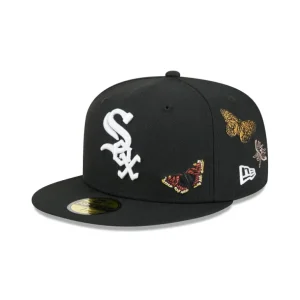 Store FELT x Chicago White Sox Black 59FIFTY Fitted Hat - KTGCaps - Baseball caps for various teams, purchased online at a discount