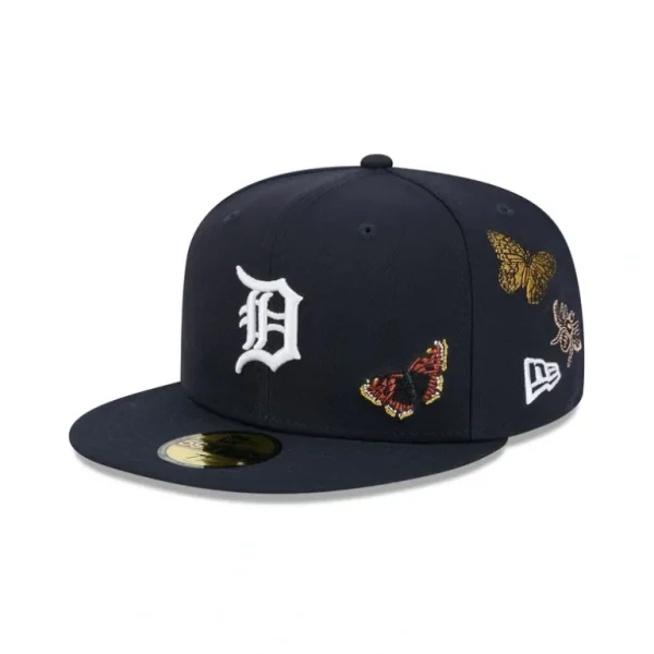 Best FELT x Detroit Tigers Navy 59FIFTY Fitted Hat - KTGCaps - Baseball caps for various teams, purchased online at a discount