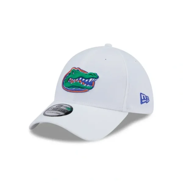 Sale Florida Gators Chrome 39THIRTY Stretch Fit Hat - KTGCaps - Baseball caps for various teams, purchased online at a discount