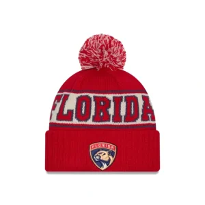 Best Sale Florida Panthers Retro Pom Knit Hat - KTGCaps - Baseball caps for various teams, purchased online at a discount