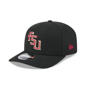 Outlet Florida State Seminoles Basic Black 9SEVENTY StretchSnap Hat - KTGCaps - Baseball caps for various teams, purchased online at a discount