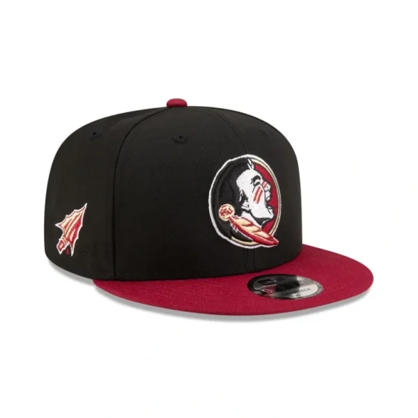 Sale Florida State Seminoles Black 9FIFTY Snapback Hat - KTGCaps - Baseball caps for various teams, purchased online at a discount