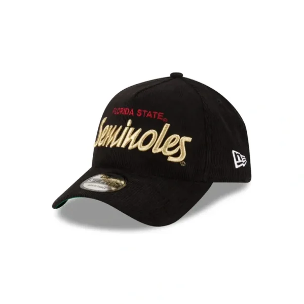 Store Florida State Seminoles Collegiate Corduroy 9FORTY AFrame Snapback Ha - KTGCaps - Baseball caps for various teams, purchased online at a discount