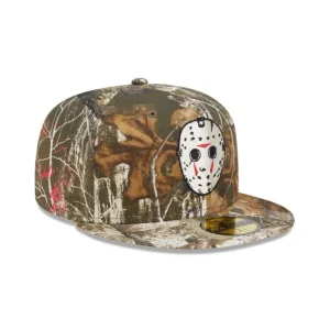 Hot Friday The 13th Camo 59FIFTY Fitted Hat - KTGCaps - Baseball caps for various teams, purchased online at a discount