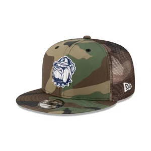 Hot Georgetown Hoyas Camo 9FIFTY Trucker Hat - KTGCaps - Baseball caps for various teams, purchased online at a discount
