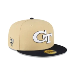 New Georgia Tech Yellow Jackets 59FIFTY Fitted Hat - KTGCaps - Baseball caps for various teams, purchased online at a discount
