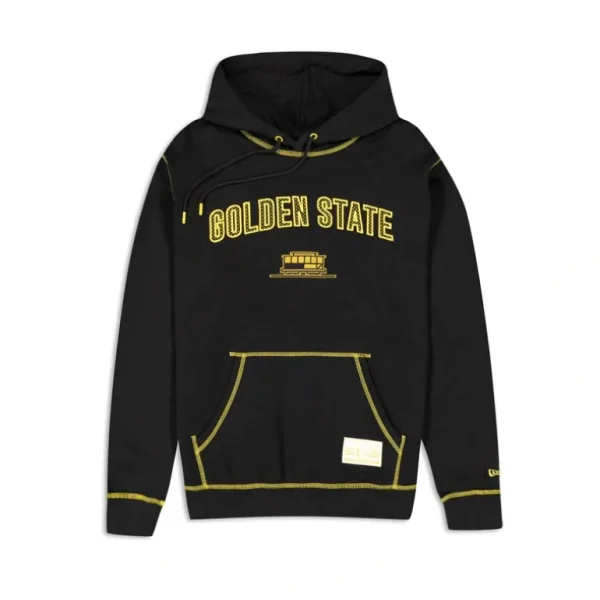 Outlet Golden State Warriors 2023 City Edition Black Hoodie - KTGCaps - Baseball caps for various teams, purchased online at a discount