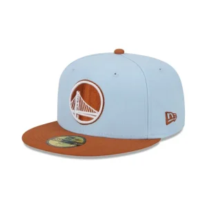 Online Golden State Warriors Color Pack Glacial Blue 59FIFTY Fitted Hat - KTGCaps - Baseball caps for various teams, purchased online at a discount