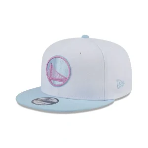 Sale Golden State Warriors Color Pack White 9FIFTY Snapback Hat - KTGCaps - Baseball caps for various teams, purchased online at a discount