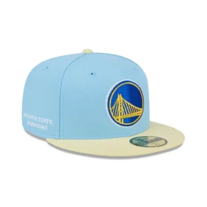 Store Golden State Warriors Doscientos Blue 59FIFTY Fitted Hat - KTGCaps - Baseball caps for various teams, purchased online at a discount