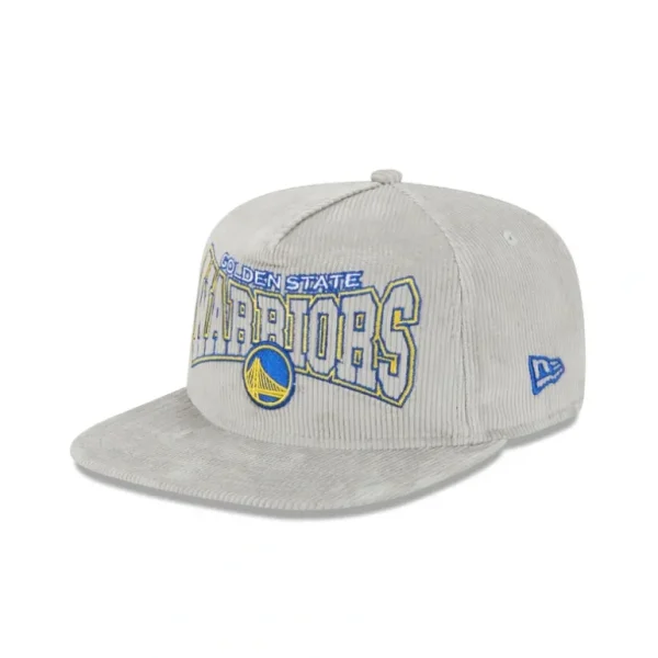 Hot Golden State Warriors Gray Cord Golfer Hat - KTGCaps - Baseball caps for various teams, purchased online at a discount