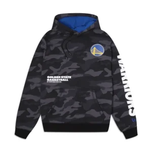 Outlet Golden State Warriors Lifestyle Camo Hoodie - KTGCaps - Baseball caps for various teams, purchased online at a discount