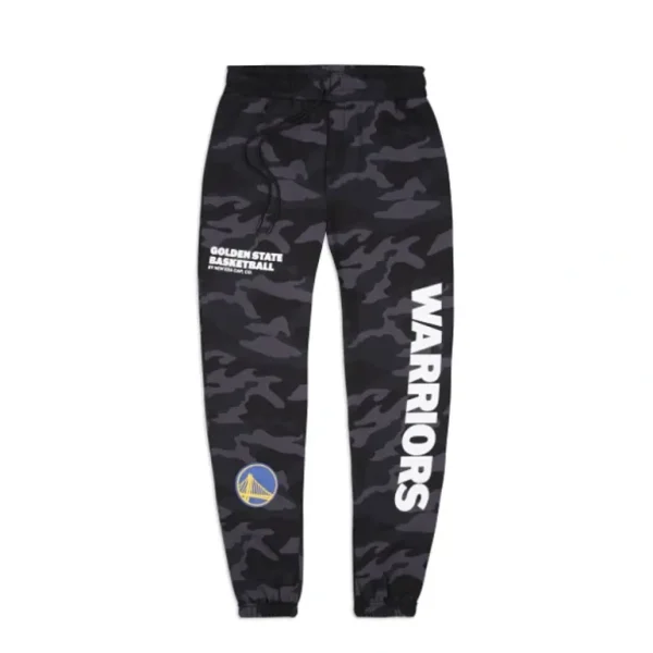 Clearance Golden State Warriors Lifestyle Camo Jogger - KTGCaps - Baseball caps for various teams, purchased online at a discount
