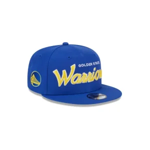 Sale Golden State Warriors Script Kids 9FIFTY Snapback Hat - KTGCaps - Baseball caps for various teams, purchased online at a discount