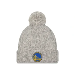 New Golden State Warriors Shimmer Pom Knit Hat - KTGCaps - Baseball caps for various teams, purchased online at a discount