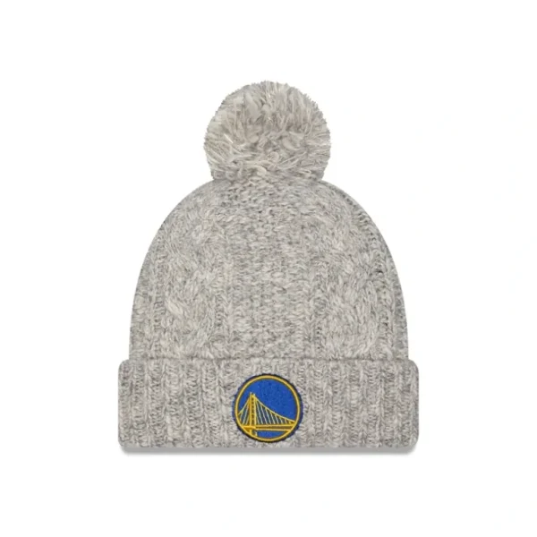 New Golden State Warriors Shimmer Pom Knit Hat - KTGCaps - Baseball caps for various teams, purchased online at a discount
