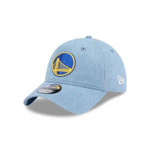 Online Golden State Warriors Washed Denim 9TWENTY Adjustable Hat - KTGCaps - Baseball caps for various teams, purchased online at a discount