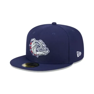 Online Gonzaga Bulldogs Blue 59FIFTY Fitted Hat - KTGCaps - Baseball caps for various teams, purchased online at a discount