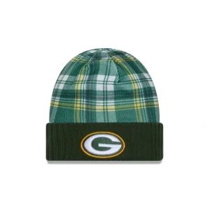 Outlet Green Bay Packers 2024 Cold Weather Statement Knit Beanie - KTGCaps - Baseball caps for various teams, purchased online at a discount
