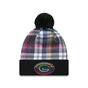 Shop Green Bay Packers 2024 Crucial Catch Sport Pom Knit Hat - KTGCaps - Baseball caps for various teams, purchased online at a discount