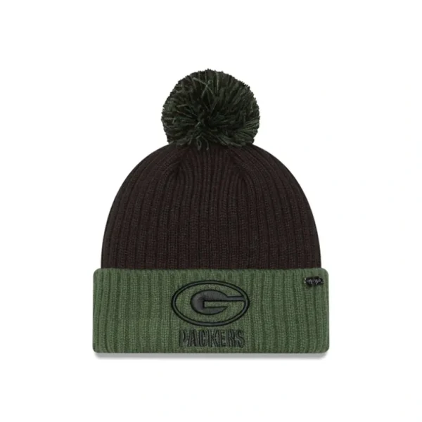 Best Green Bay Packers 2024 Inspire Change Pom Knit Hat - KTGCaps - Baseball caps for various teams, purchased online at a discount