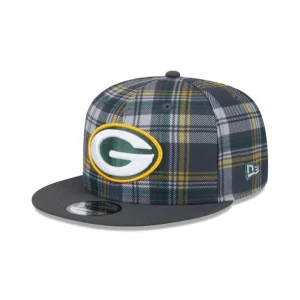 Outlet Green Bay Packers 2024 Sideline Statement Gray 9FIFTY Snapback Hat - KTGCaps - Baseball caps for various teams, purchased online at a discount