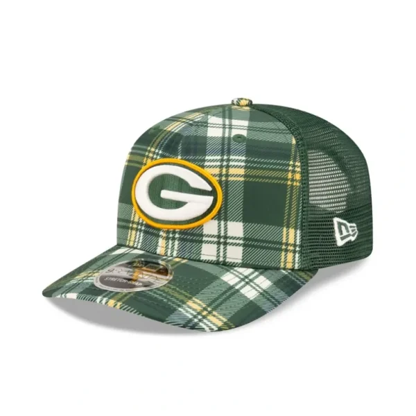 Outlet Green Bay Packers 2024 Sideline Statement 9SEVENTY StretchSnap Hat - KTGCaps - Baseball caps for various teams, purchased online at a discount