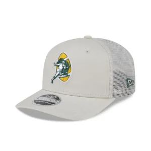 Online Green Bay Packers Canvas 9SEVENTY Trucker Hat - KTGCaps - Baseball caps for various teams, purchased online at a discount
