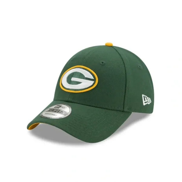Best Sale Green Bay Packers The League 9FORTY Adjustable Hat - KTGCaps - Baseball caps for various teams, purchased online at a discount