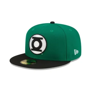 Store Green Lantern 59FIFTY Fitted Hat - KTGCaps - Baseball caps for various teams, purchased online at a discount