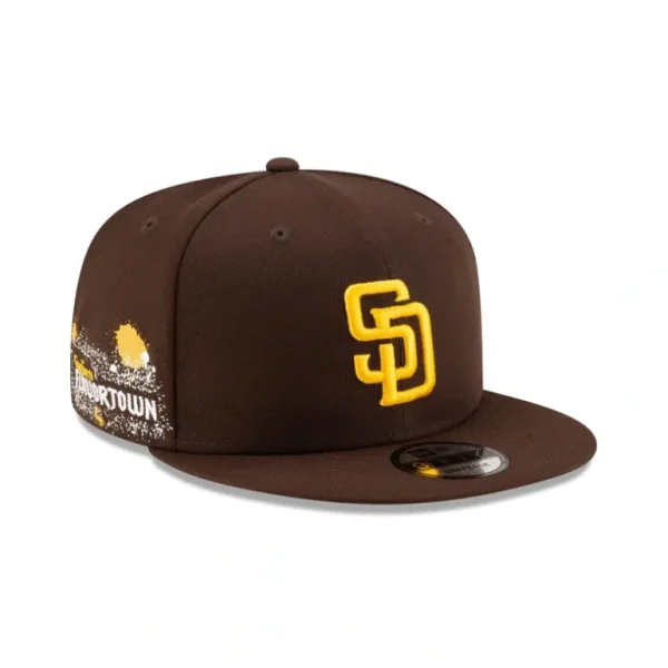 Best Guy Fieri Flavortown X San Diego Padres 9FIFTY Snapback Hat - KTGCaps - Baseball caps for various teams, purchased online at a discount