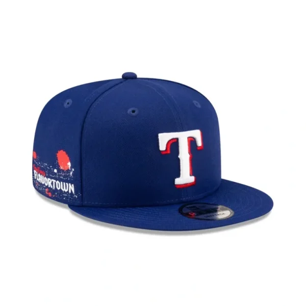 Fashion Guy Fieri Flavortown X Texas Rangers 9FIFTY Snapback Hat - KTGCaps - Baseball caps for various teams, purchased online at a discount