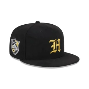 Outlet Harry Potter Hufflepuff 9FIFTY Snapback Hat - KTGCaps - Baseball caps for various teams, purchased online at a discount